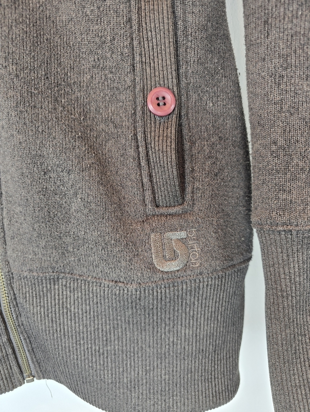 Burton DryRide Full-Zip Fleece Sweater Jacket Size XS - Picture 3 of 12